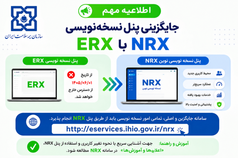 نسخه نویسی الکترونیک